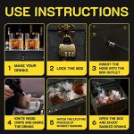 Pistol Asap Infuser Asap Kayu Birner PRO - Kit Kotak Asap, 12 PCS, Mesin Asap dengan Aksesori dan Serpihan Kayu - Asap Dingin untuk Makanan dan Minuman,